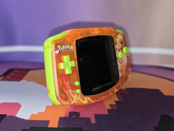 Custom-Built OLED GameBoy Advance - Charmander - Image 3