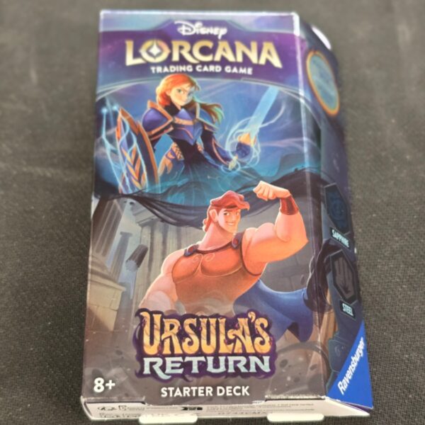 Disney Lorcana TCG: Ursula's Return Starter Deck - Sapphire & Steel