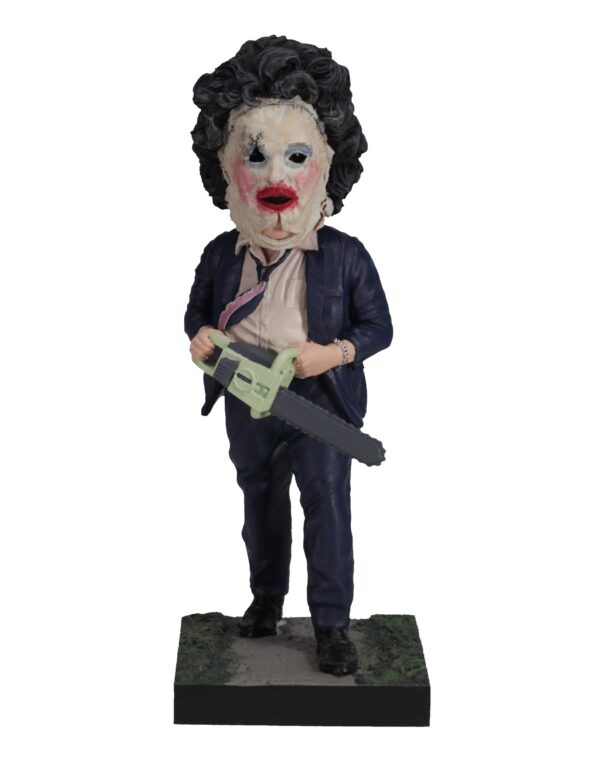 Texas Chainsaw Massacre Leatherface Pretty Lady Mask Bobblehead Statue