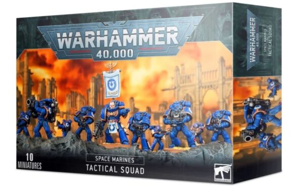 WarHammer 40k Space Marines Tactical Squad