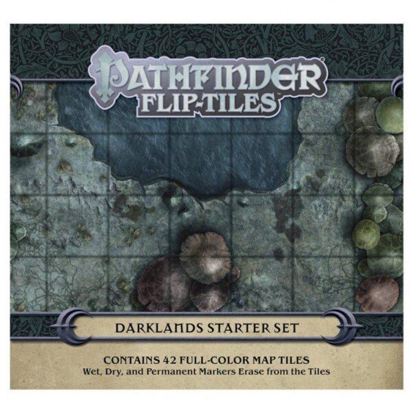 Paizo Pathfinder Flip-Tiles: Darklands Starter Set, Multicolor