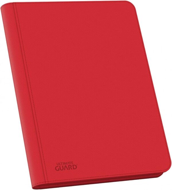 Ultimate Guard 9-Pocket Zipfolio Xenoskin Red Card Protector