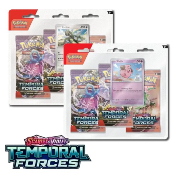 Pokémon Temporal Forces Triple Blister Pack