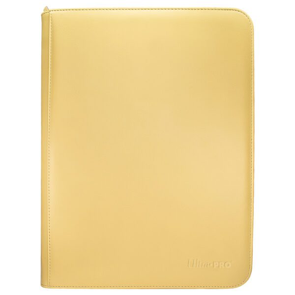 Ultra Pro Vivid 9 Pocket Zippered Pro-Binder (Yellow)