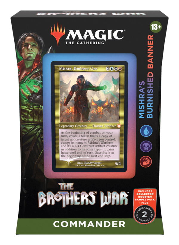 MTG The Brothers' War Commander Deck - Mishra's Burnished Banner