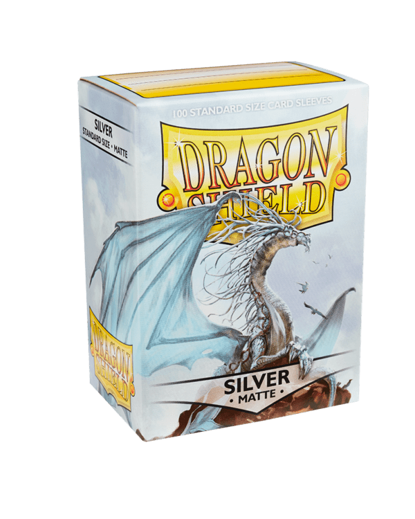 Dragon Shield Standard Silver Matte