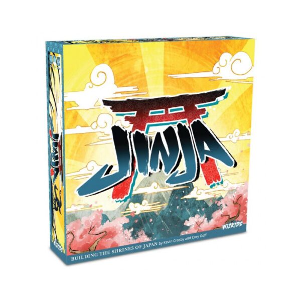 Wizkids Games Jinja Board Game Build Shrines Across Japan 279 Piece Set