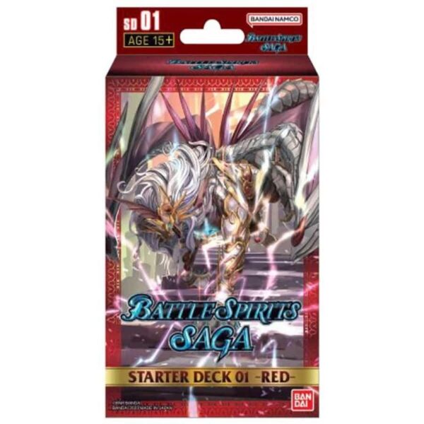 Battle Spirits Saga Card Game: Starter Deck 01 Red [BSSSD01]