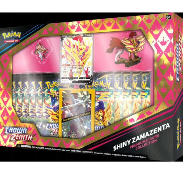 Pokémon: Crown Zenith Premium Figure Collection—Shiny Zacian/Zamazenta