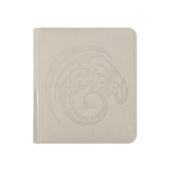 Dragon Shield Binder: Card Codex Zipster Regular - Ashen White