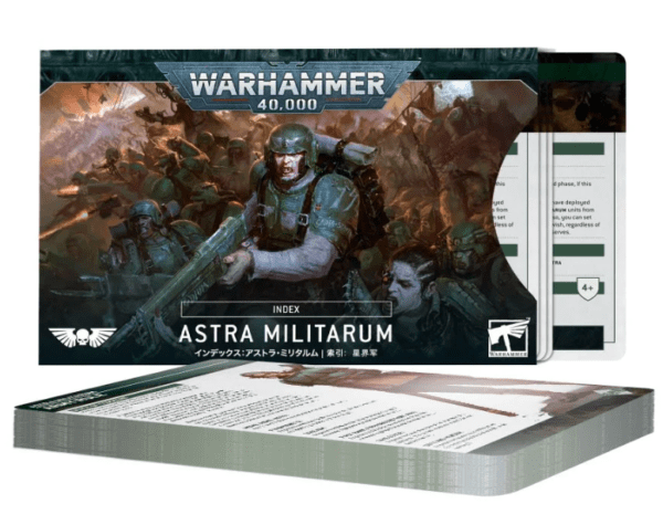 Warhammer 40k Index Cards - Astra Militarum