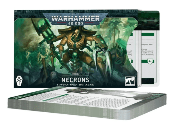 Warhammer 40,000: Index Cards Necrons