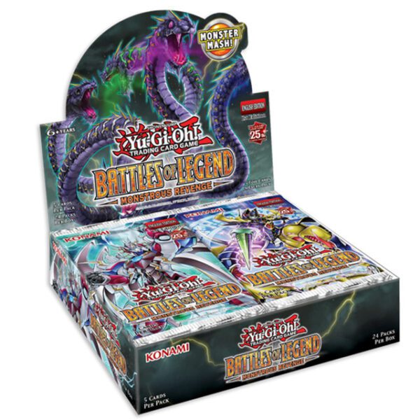 YGO Battles of Legend: Monstrous Revenge Booster Box