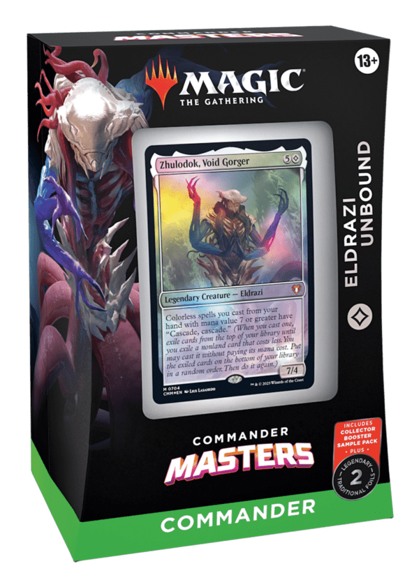 MAGIC THE GATHERING: COMMANDER MASTERS COMMANDER DECK ELDRAZI UNBOUND