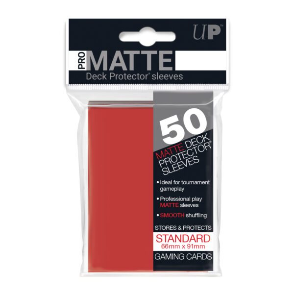 Ultra Pro Pro-Matte Red Deck Protector