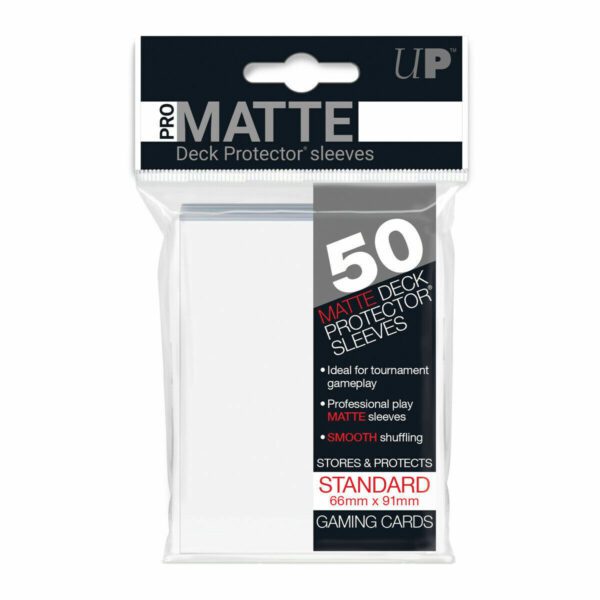 Ultra Pro Pro-Matte White Deck Protector