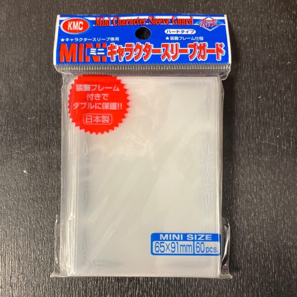 KMC Mini Character Sleeve Guard 100ct Silver