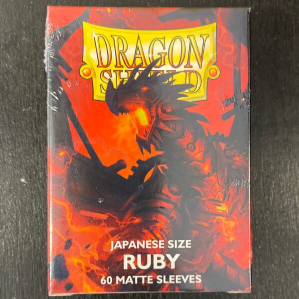 Dragon Shield Japanese Deck Protector Matte Ruby