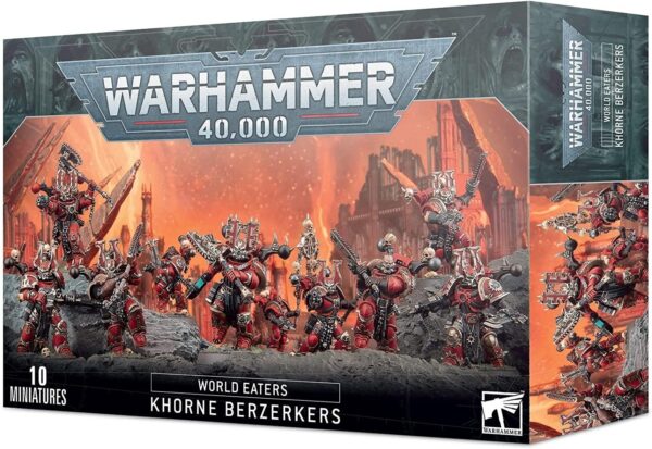 Warhammer 40k World Eaters Khorne Berzerkers