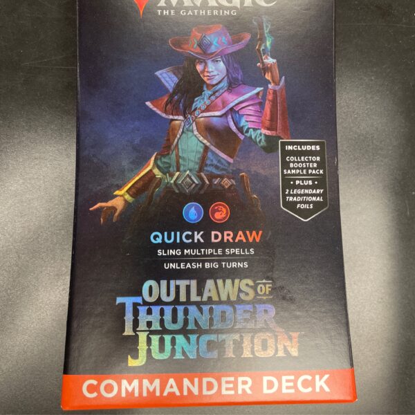 MTG Outlaws of Thunder Junction Commander Deck - Quick Draw