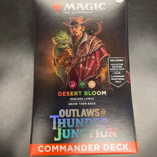 MTG Outlaws of Thunder Junction Commander Deck - Desert Bloom