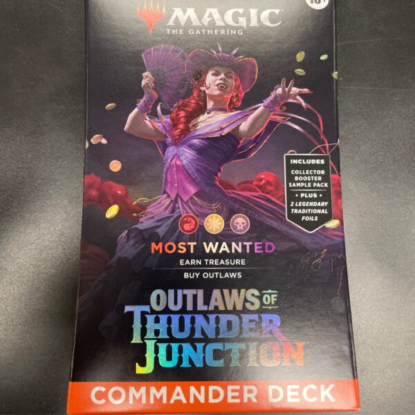 MTG Outlaws of Thunder Junction Commander Deck - Most Wanted