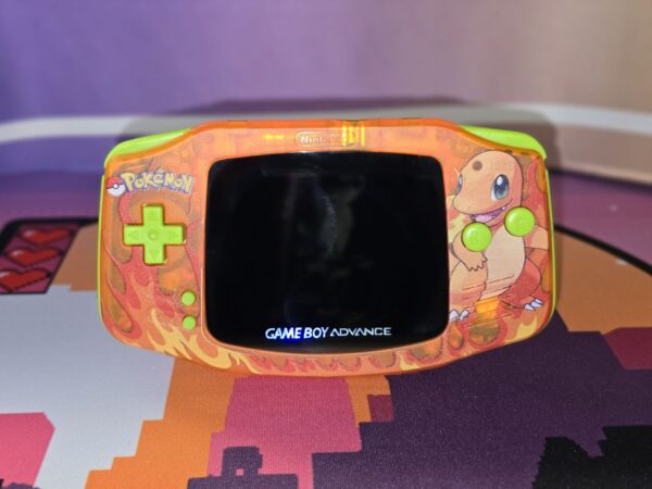 Custom-Built OLED GameBoy Advance - Charmander