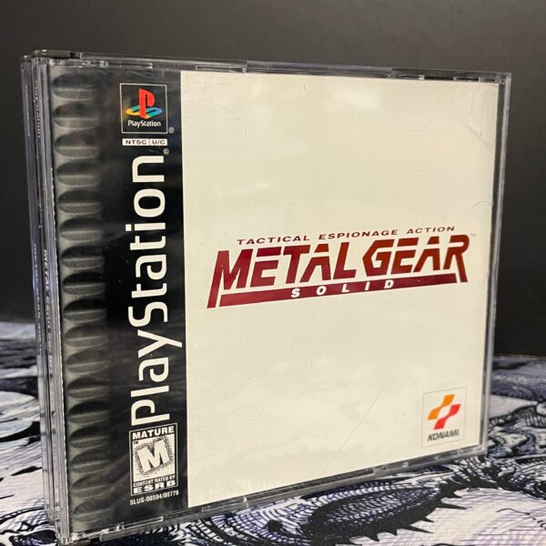 Tactical Espionage Action MGS for PlayStation