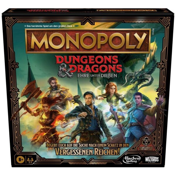 Monopoly Dungeons & Dragons: Honor Among Thieves Game