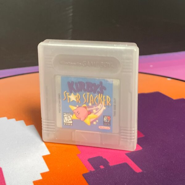 Kirby’s Star Stacker for Nintendo GameBoy