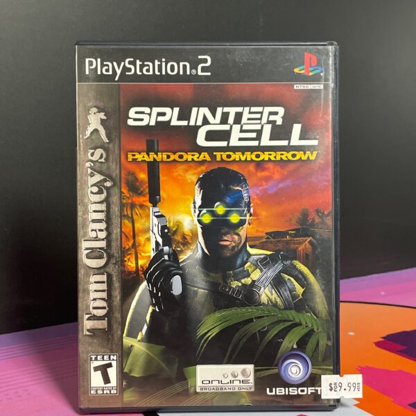 Tom Clancy S Splinter Cell: Pandora Tomorrow (PS2)