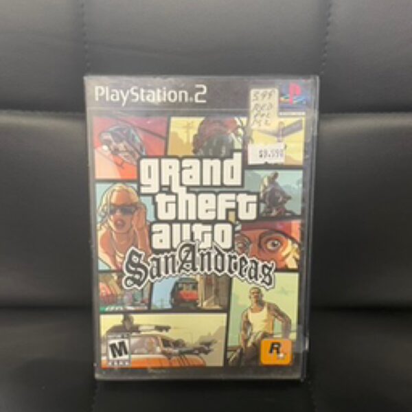 Grand Theft Auto San Andreas PS2