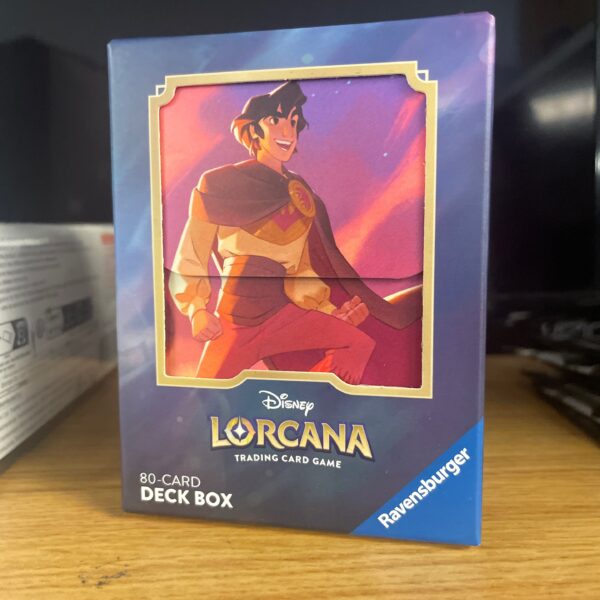 Disney Lorcana Aladdin Deck Box