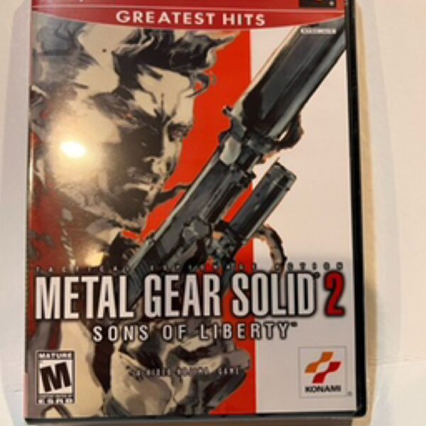 Metal Gear Solid 2: Sons of Liberty PS2