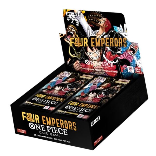 ONE PIECE TCG: Four Emperors Booster Box(OP 09)