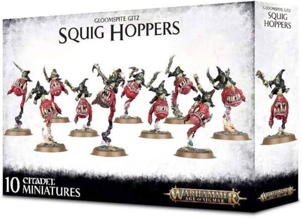 Warhammer Age of Sigmar Gloomspite Gitz Grots Squig Hoppers