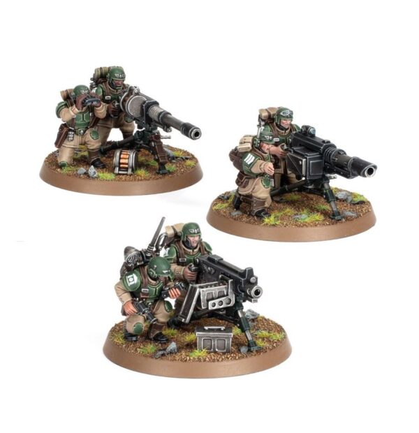 Warhammer 40k Astra Militarum Heavy Weapon Squad