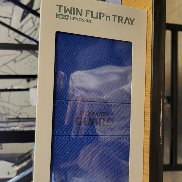 Ultimate Guard Twin Flip ' N ' Tray 266+ Blue Monocolor