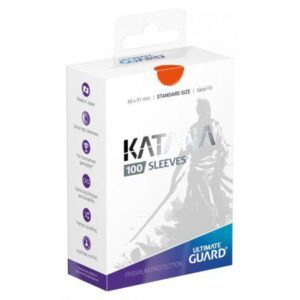 Ultimate Guard Katana Sleeves orange