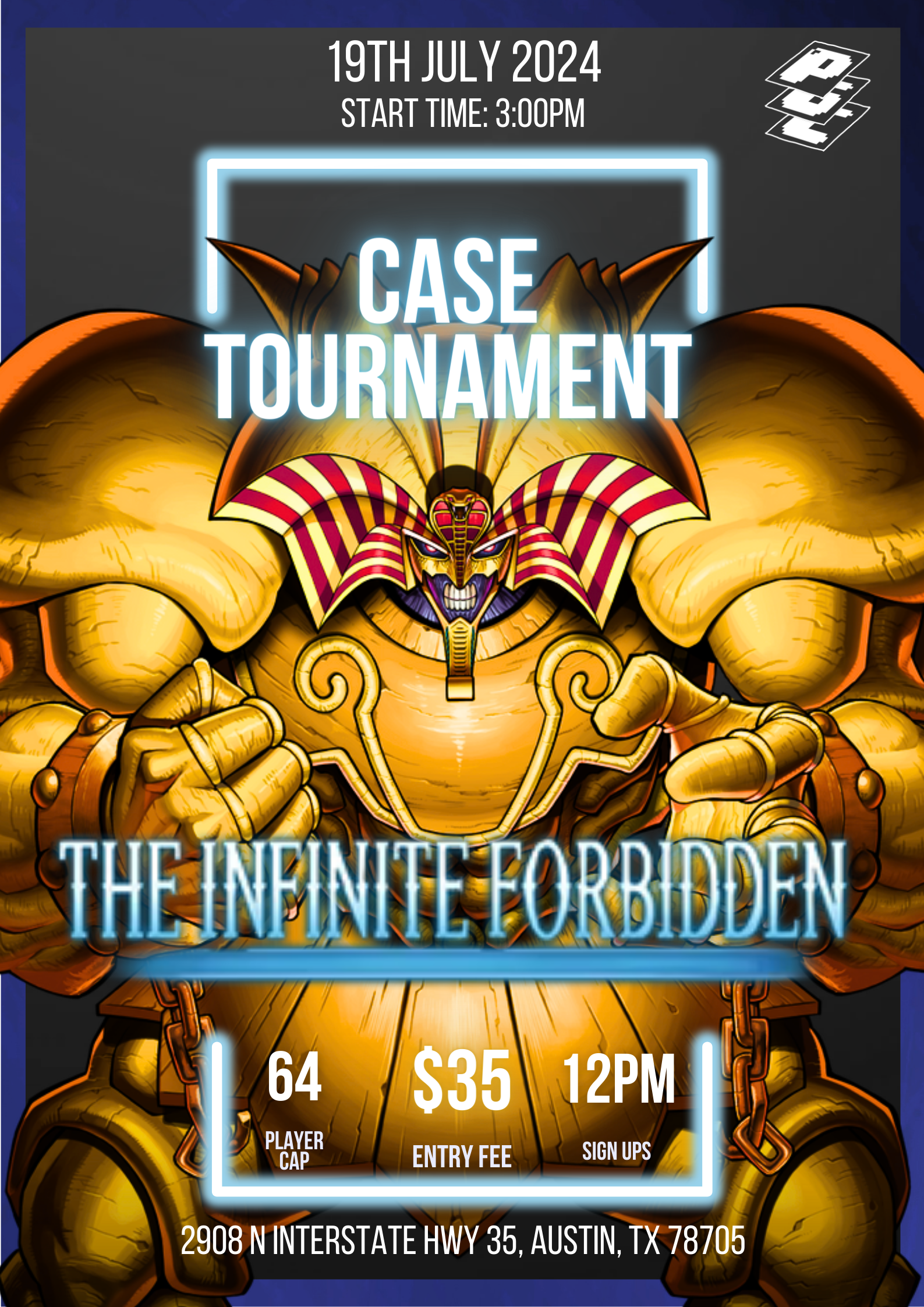 Infinite Forbidden Case Tournament! @ Pixelhaven