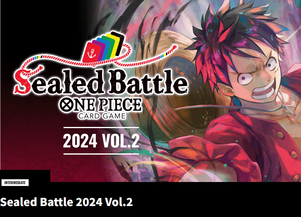 ONE PIECE CARD GAME Sealed Battle 2024 Vol.2 @ Pixelhaven