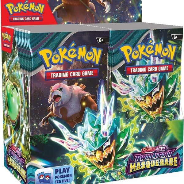 Pokémon Scarlet & Violet— Twilight Masquerade Booster Display