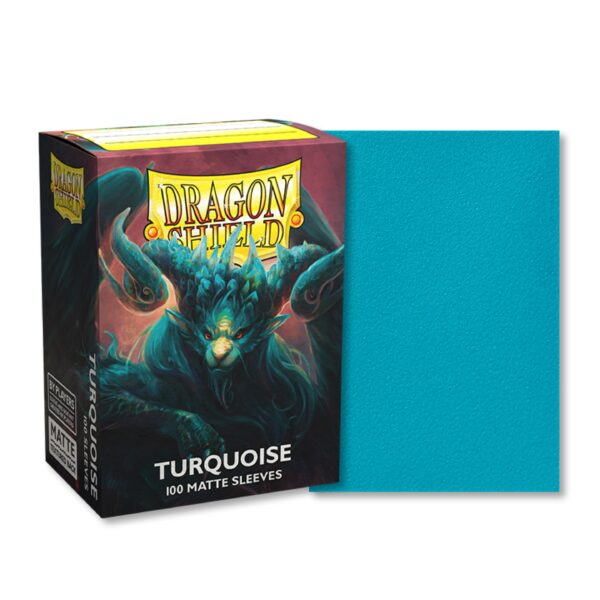 Dragon Shield Standard Matte Turquoise