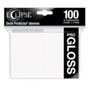 Ultra Pro Sleeves: White Eclipse Gloss