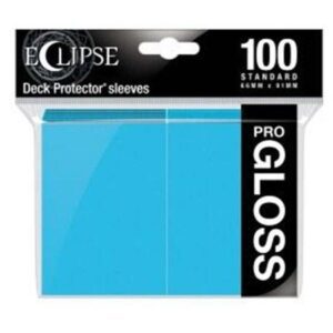 Ultra Pro Deck Protector - sky blue Eclipse Gloss Standard Sleeves