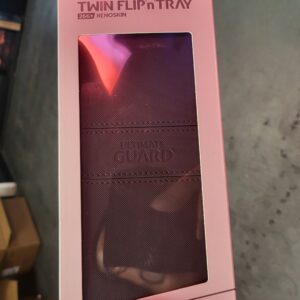 Ultimate Guard Twin Flip`N`Tray 160+ Monocolor Black