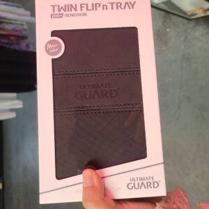 Ultimate Guard Twin Flip`N`Tray 200+ Monocolor Black