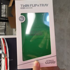 Ultimate Guard Twin Flip`N`Tray 200+ Monocolor Green