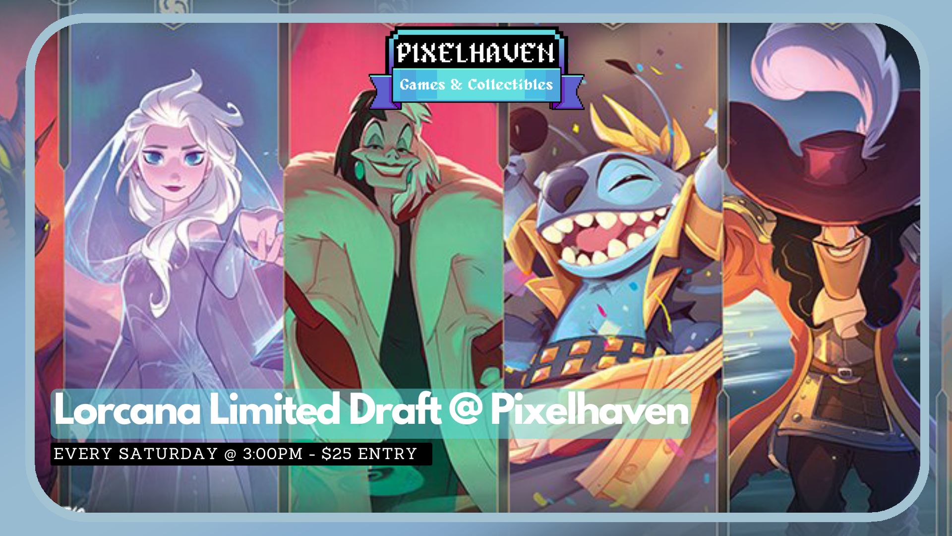 Lorcana Limited Draft @ Pixelhaven