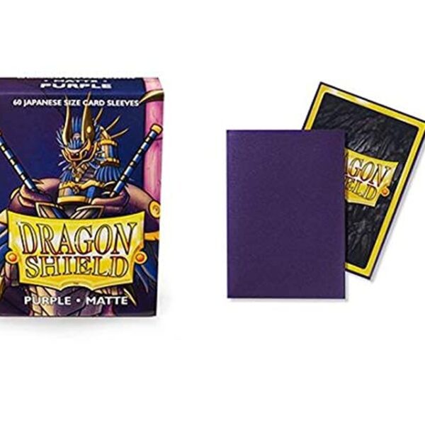 Dragon Shield Japanese Sleeves: Matte: Amethyst (60ct)